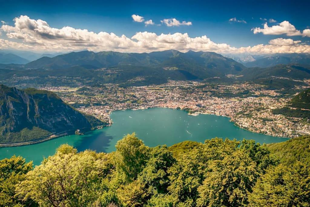 10' From Malpensa Casa Moderna, Netflix & Wi-Fi Daire Casorate Sempione Dış mekan fotoğraf